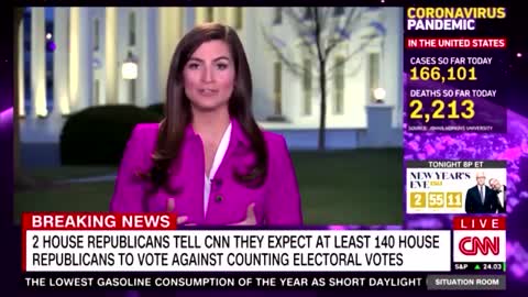 CNN PANIC: 140 House Republicans to Vote Against Counting Electoral Votes