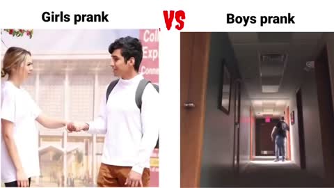 Girls vs Boys Prank part2