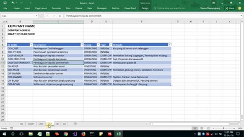 Membuat aplikasi akuntansi berbasis Excel - vid 6 - General Journal