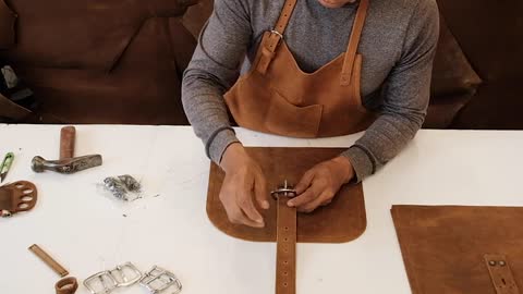 27" Leather Duffle Bag a.k.a. The Adolescent Beast - How It's Made