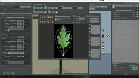 Chrysanthemum Leaf Modeling