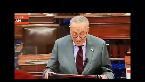 Schumer says Trump incited...errection?