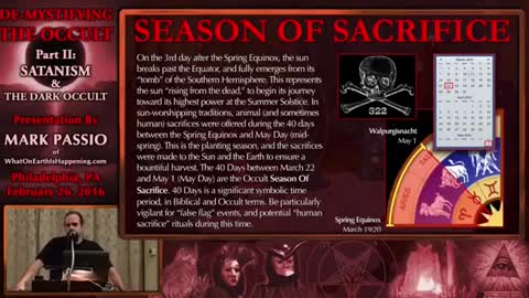 "Dark Occult Rituals" Mark Passio