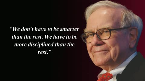 Warren Buffett Advice Quote