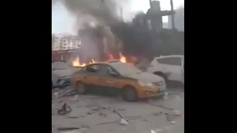 Large explosion at restaurant in Yanjiao, China. Reports of casualties