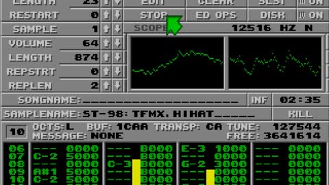 Amiga and Atari ST Protracker Music Mods - It Must Have Been Love