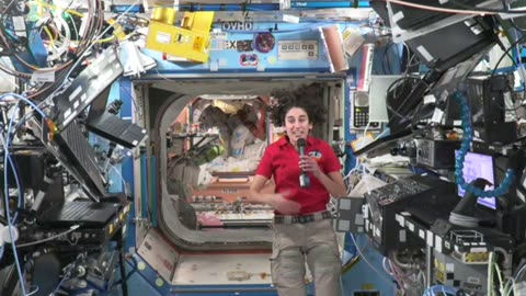 Expedition 70 Astronaut Jasmin Moghbeli Answers Pensacola, FL Student Questions - Nov. 15, 2023