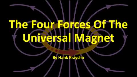 THE FOUR FORCES OF THE UNIVERSAL MAGNET