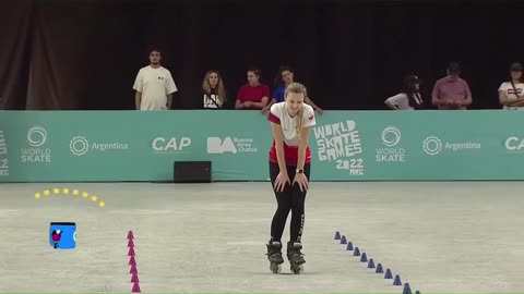 🛼Final Freestyle Slalom Battle Woman - 🌍World🛼 Skate Games 2022 Argentina Prt 1👍