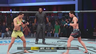 EA Sports UFC 5 Jennifer Maia Vs Joanna Jedrzejczyk