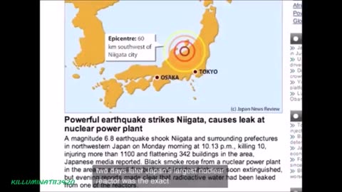 2011 GEORGE BUSH SR, ORDERING THE EARTHQUAKE AND TSUNAMI ON JAPAN