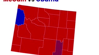 Wyoming's 20-Year County Level Presidential Election Shifts: Unpacking Trump's Impact in 20 Seconds