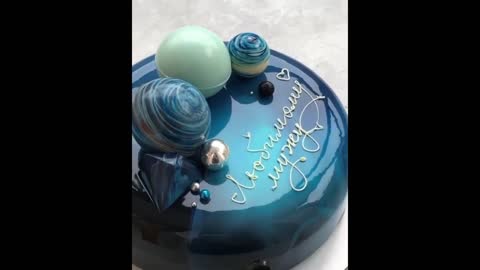 Most Satisfying Mirror Glaze Cake Decorating Compilation