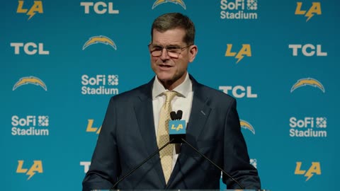 Head Coach Jim Harbaugh Introductory Press Conference | LA Chargers