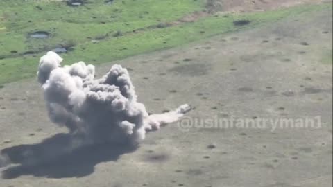 Russian turtle tank runs full speed over several anti-tank mines