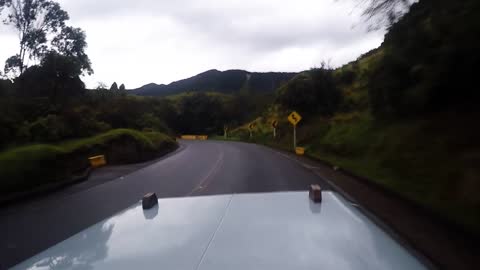 Willys Jeep CJ3b Night driving til sunrise