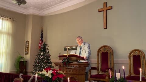 Sunday Sermon Cushman Union Church 11/28/21