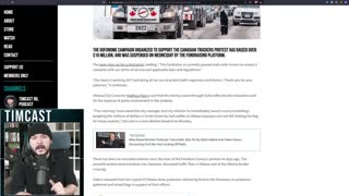 GoFundMe Freezes Freedom Convoy's $10M, Government Declares Intent To SEIZE Money, HONK HONK