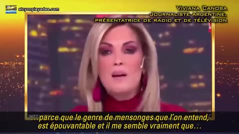 Viviana Canosa - TV Argentine - les mensonges sur le covid 19
