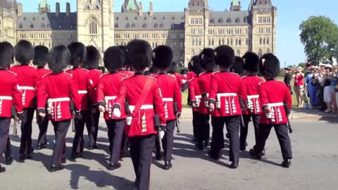 Changing of the Guard Parliament Hill Ottawa