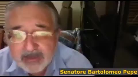 ex #Senatore Bartolomeo #Pepe eliminato perche scomodo al sistema