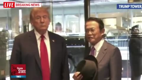 GST - Trump's URGENT Meeting with Former Japanese Prime Minister Taro Aso