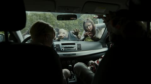 Zombie car attack 🤢🤧😔