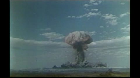 Totsky nuclear explosion. Rare footage (1954)