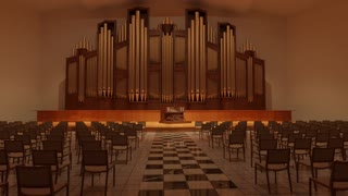 Cathedral Pan Furnished (Blender Animation Rendered on RTX3090)