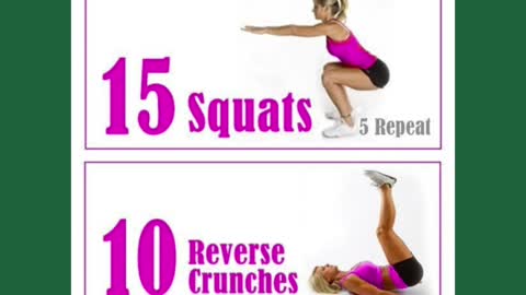 Total body fat burning Workout in 15 miuntes
