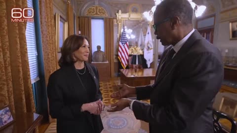 2023 60 Minutes interview: Kamala told Democrat donors won't support her to be Biden's replacement.