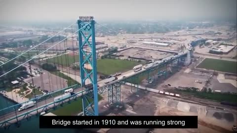 Construction Update: Gordie Howe Bridge Is Finally CONNECTED! 🚧