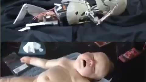 Creepy Robot Baby