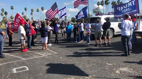 RGV Trump Train McAllen, TX Intro- challenges, meetings, pledge, prayer 11/14/20