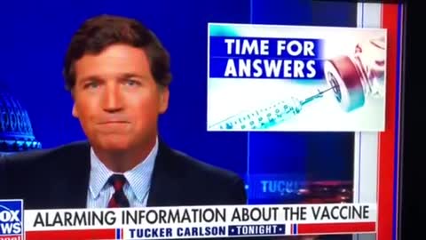 Tucker Carlson brings out the issue of menstrual changes and potential side effects