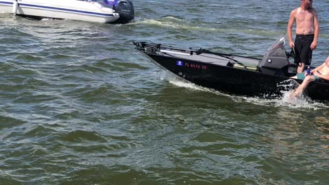 God Bless the USA Trump Boat Parade