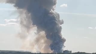 Russia: In Kemerovo, near Novosibirsk, a major fire in a warehouse with pyrotechnics.