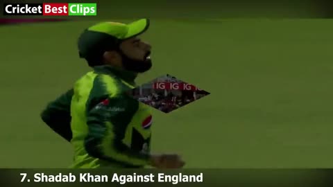 10 Best Catches By Shadab Khan In Cricket Ever 🔥🔥