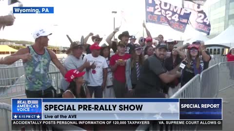 Ben Bergquam Talks With Real American Voices Camping Out For Tomorrow’s Trump Rally!