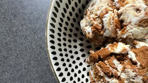 Homemade Cookie Butter Ice Cream - Easy Recipe - The Prince Eats