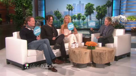 Never Have I Ever with Johnny Depp, Gwyneth Paltrow and Paul Bettany