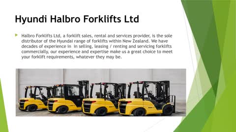 Forklift Sales, Rental And Service Provider in Christchurch