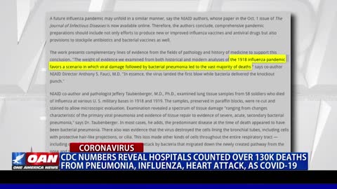 CDC Reveals Hospitals Counted Major Illnesses as Chyna Virus Deaths
