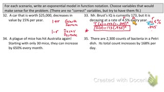 Exponential Decay part 2