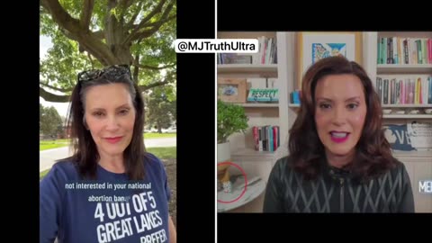 Governor Whitmer Welcomes Donald Trump to Michigan — Remember her Assassination Request on Live-TV?