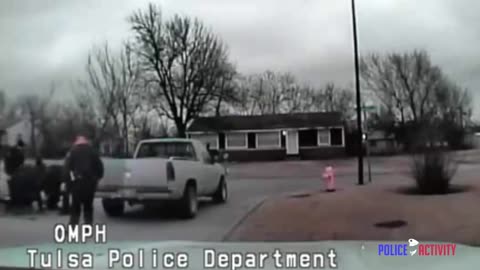 Dashcam Video Shows Police Dog Biting Shooting Suspect