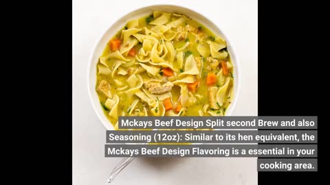 Mckay's vegan beef seasoning: A Flavorful Blend for Culinary Delights