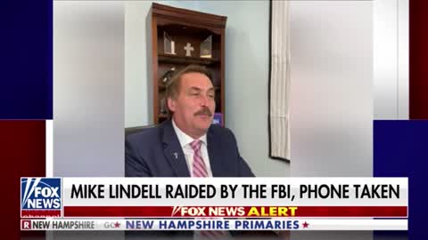 Tucker Carlson: "The FBI has just raided the guy who sells pillows on this channel."