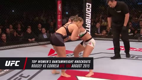 World Top 10 Women's Knockouts in UFC