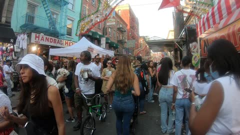 Live Band at San Gennaro Festival Part 1